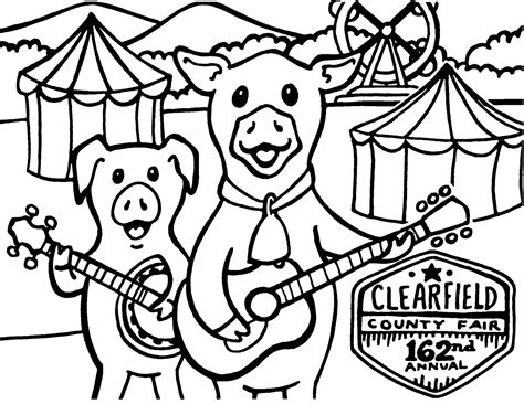 County Fair Coloring Pages