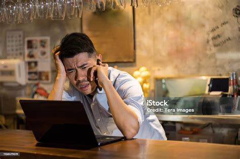 Photo of Stressed Business Owner 的图像结果