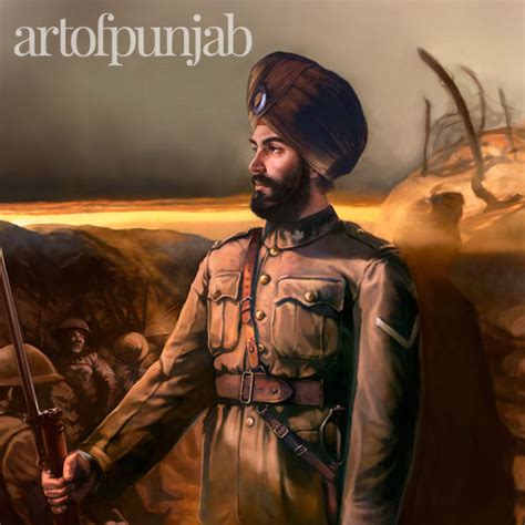 Stand on Guard for Thee-WW1-Sikh-Soldier – ArtofPunjab