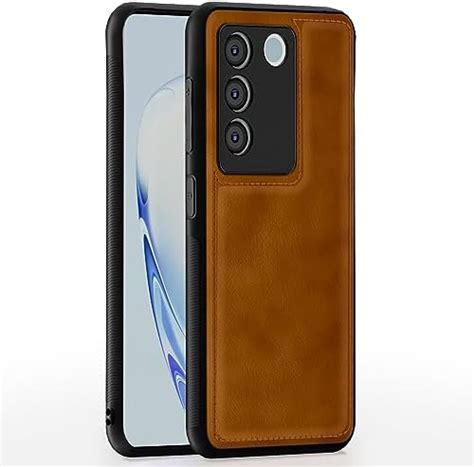 Pikkme Vivo V27 5G / V27 Pro Back Cover | Flexible Pu Leather | Full ...