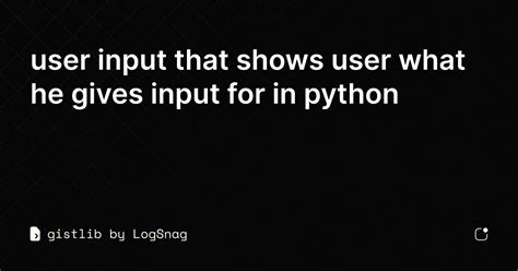 Image result for User Input Python
