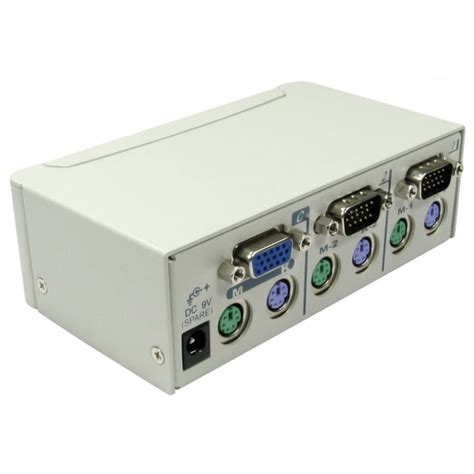 KVM-507 Rextron | Rextron 2 Port Dual Monitor PS/2 SVGA KVM Switch ...