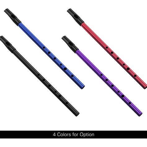 Lightweight Piccolo Key of C Steel Alloy Irish Whi... – Grandado