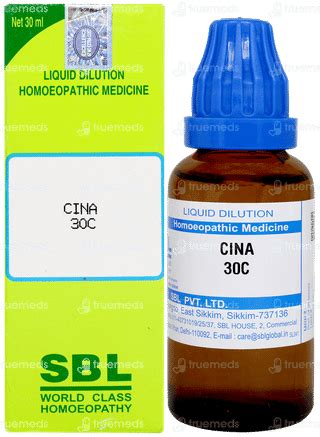 Sbl Cina 30 C Dilution 30 Ml - Uses, Side Effects, Dosage, Price | Truemeds