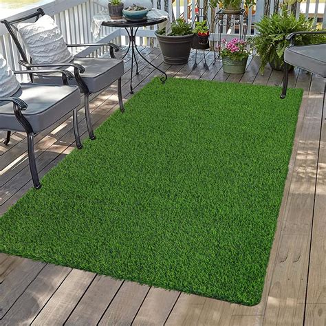 Amazon.com: LOOBANI Synthetic Artificial Turf 4 Feet x 6 Feet ...
