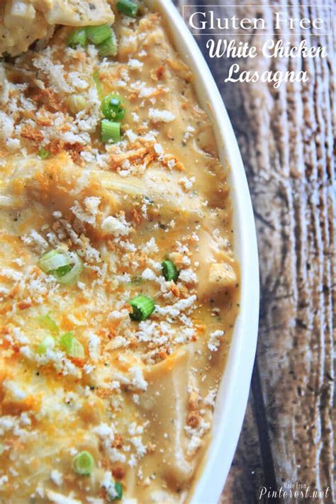 White Chicken Lasagna {Creamy Gluten Free Lasagna Recipe}