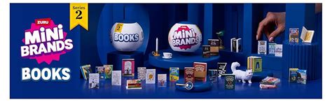 Mini Brands Mini Books Series 2 Capsule By Zuru Collectible ...