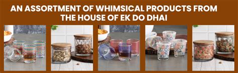 Buy Ek Do Dhai Achaar Chutney Premium Airtight Luxury Glass Jars with ...