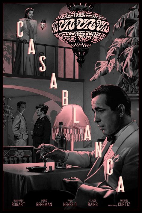Casablanca (1942) [1448x2172] | Movie poster art, Alternative movie ...