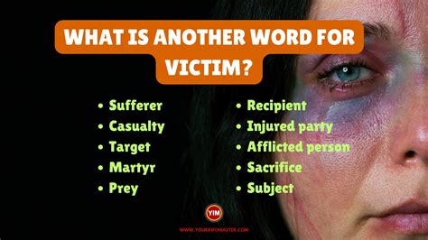 What Is Another Word For Victim at Brayden Cooke blog