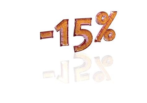 Discount Of 15 Displayed With Percentage Symbols Symbol, Symbol, Clearance, Backgrounds PNG ...