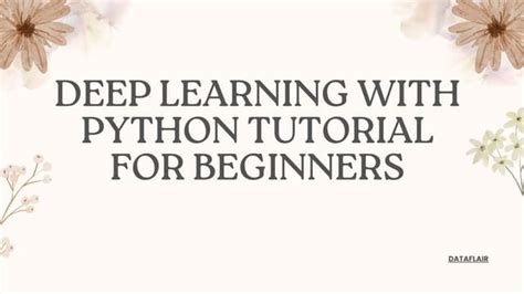 Python My First Deep Learning Algorithm 的图像结果