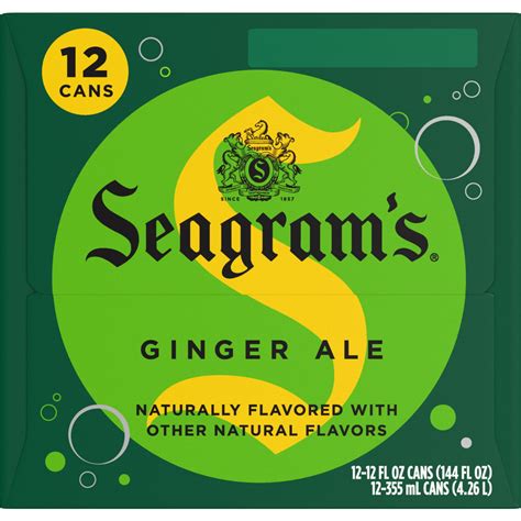 Seagram's Seagrams Ginger Ale Soda, 12 fl oz, 12 Pack India | Ubuy