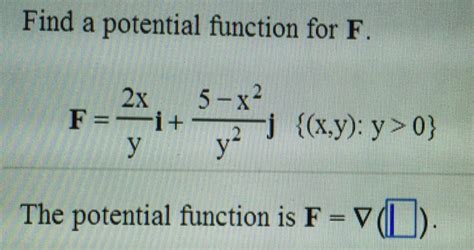Image result for How to Find Potential Function