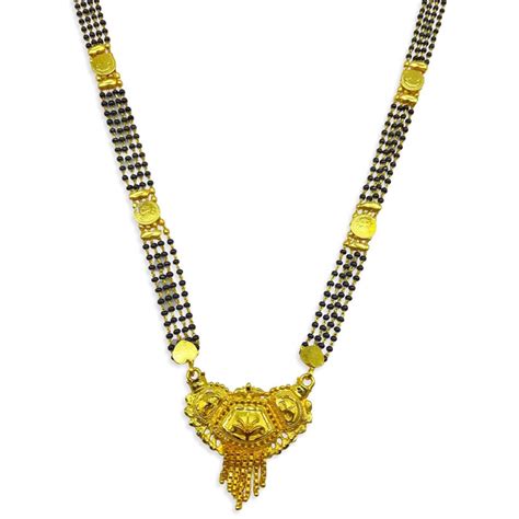 Long Gold Mangalsutra Designs Latest | Gold Plated Mangalsutra | DDR ...