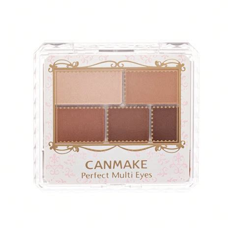 Canmake Perfect Multi Eyes 5 Colors Eyeshadow Palette #05 Almond Mocha ...