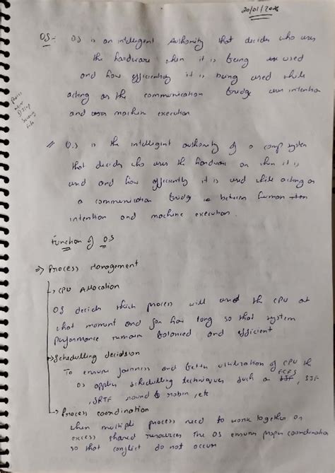 Operating System Concepts - CT1 Study Notes - Studocu