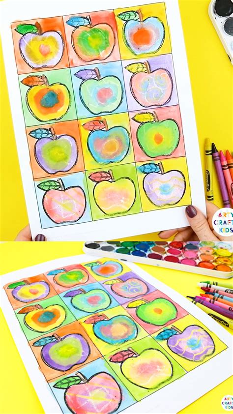 Apple art projects – Artofit