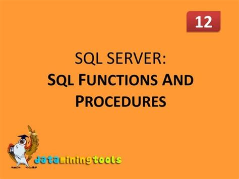 Functions and Stored Procedure in SQL 的图像结果