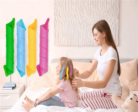 Buy 40PCS Hair Curlers Heatless Magic Hair Rollers Wave and Spiral Curl ...