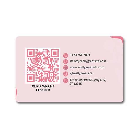Personalized NFC Smart Card Customized Digital Business Card Online ...