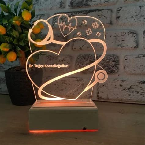 WEHATKE Customized Doctor with Name and Logo with Heart & Stethoscope ...