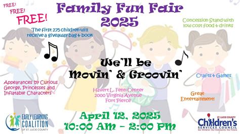 Family Fun Fair 2025, Havert L. Fenn Center, Fort Pierce, 12 April 2025 ...
