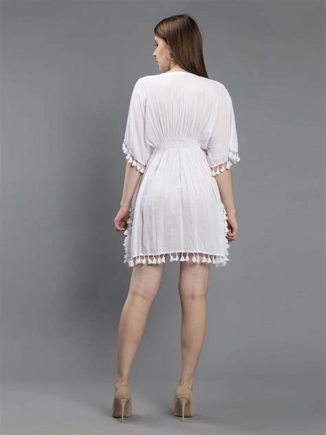 White Beach Dress For Women – Aditi Wasan