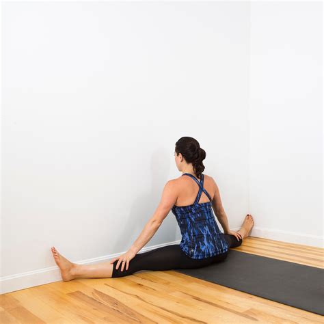 Inner Thigh Wall Stretch | POPSUGAR Fitness