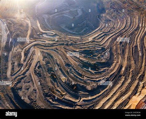 Open cast mining aerial hi-res stock photography and images - Alamy
