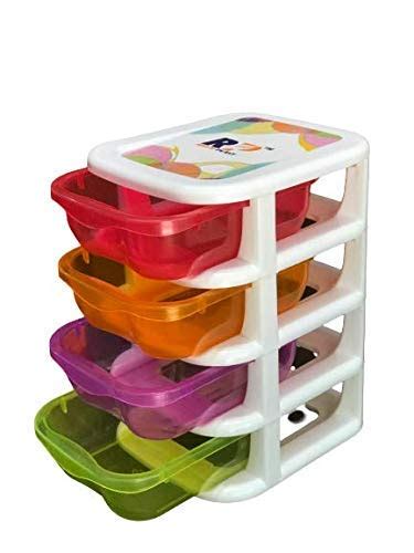 LP RP River Plast Free Standing Storage Box 4 (Multicolour) : Amazon.in ...