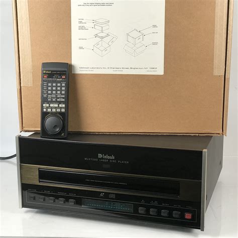 McIntosh MLD7020 Laserdisc / CD Player | Reverb