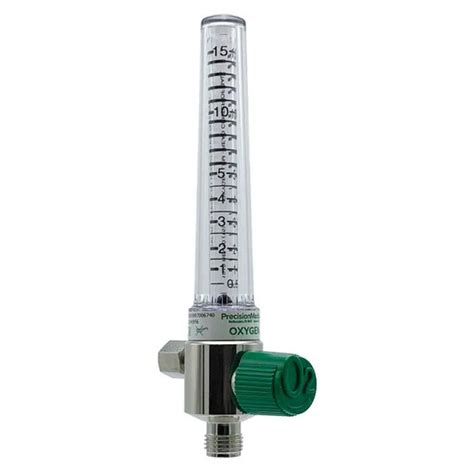 Chrome Oxygen Flowmeter, 0-5 LPM | Tri-anim
