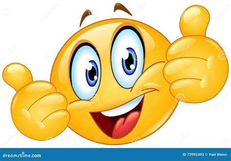 Smiley Face Thumbs Up Animation