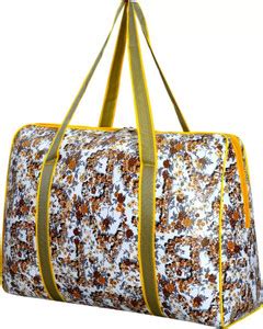 MAG (Expandable) Printed Women Shoulder Hand Duffle Bag Duffel Without ...