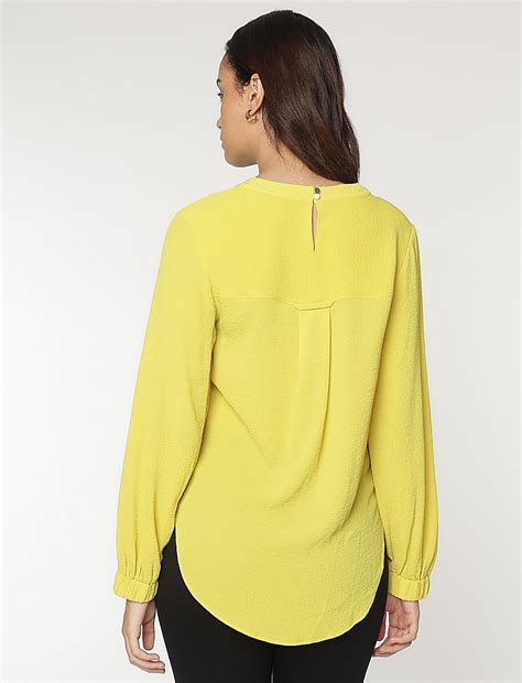 Buy V-Neck Textured Blouse at Marks & Spencer