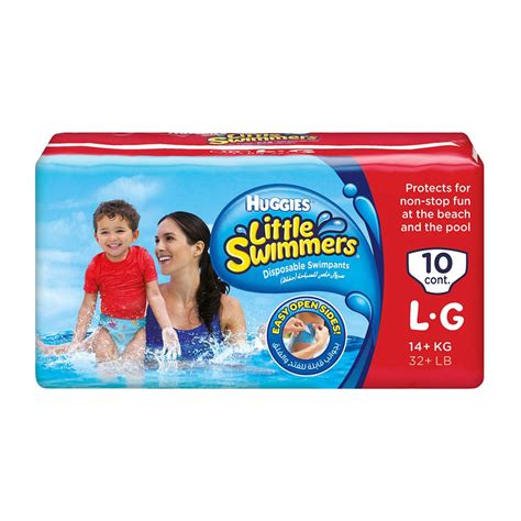 Huggies Little Swimmers Large Swim Pants Diaper 14 Kg – 10 Count ...