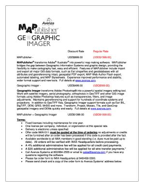 Fillable Online imtamaps mapublisher discount form Fax Email Print ...