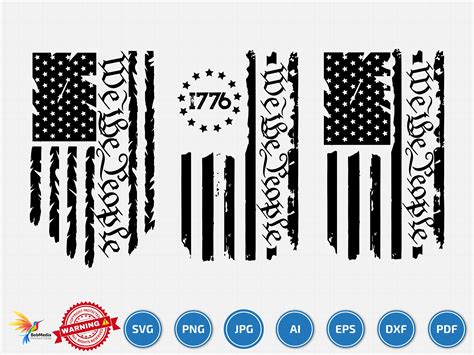 We the People Flag Svg USA Flag Svg Fourth of July Svg - Etsy UK
