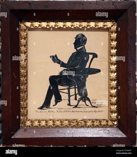 William henry brown, ritratto di cassius marcellus clay, 1845 Stock ...