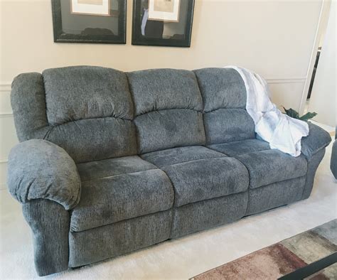 Dual Reclining Sofa Microfiber | Cabinets Matttroy