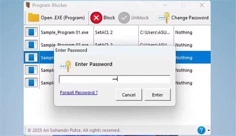 Program Blocker 的图像结果