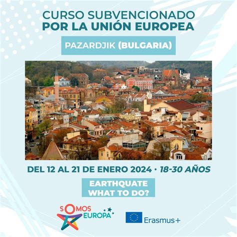 Earthquake, what to do? (Pazardjik, Bulgaria) - Somos Europa