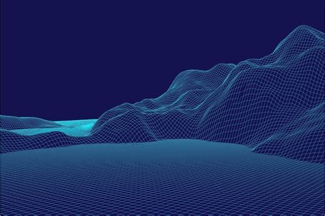 Abstract Wireframe Background 的图像结果
