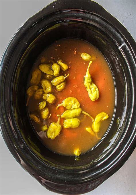 Slow Cooker Pepperoncini Pot Roast Sliders - Nomaste Hungry