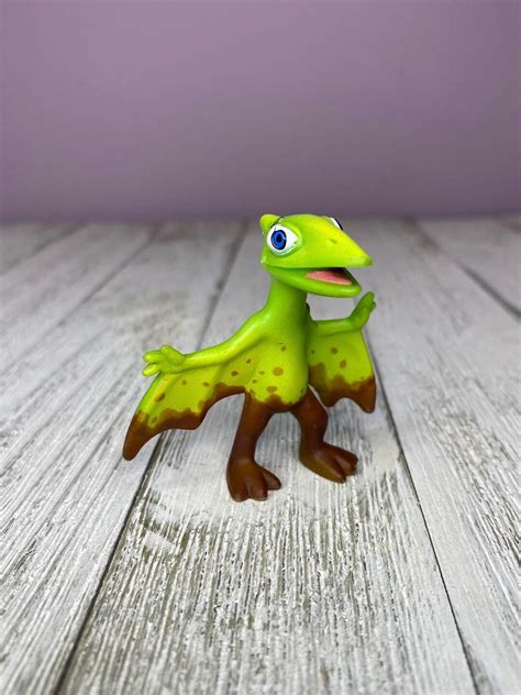 PBS Dinosaur Train Muddy Mrs. Pteranodon 2" PVC Figure (2010 Learning ...