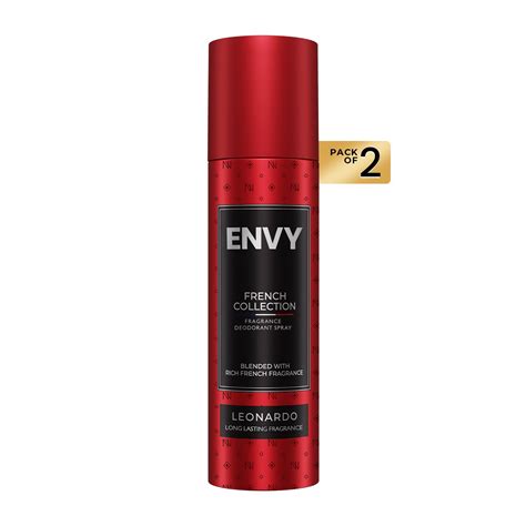 ENVY Pack of 2 Leonardo Deos For Men - 120ml Each