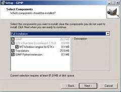 GIMP Python 的图像结果