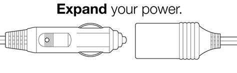 NOCO GC020 12-Volt Adapter Plug Socket With 2-Way Splitter : Amazon.in ...