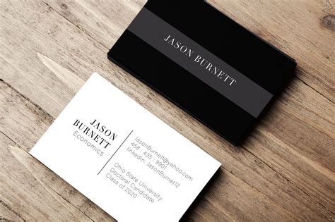 Student Business Card Template - Mightyprintingdeals.com